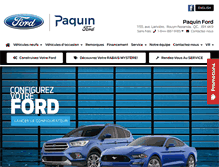Tablet Screenshot of paquinford.com